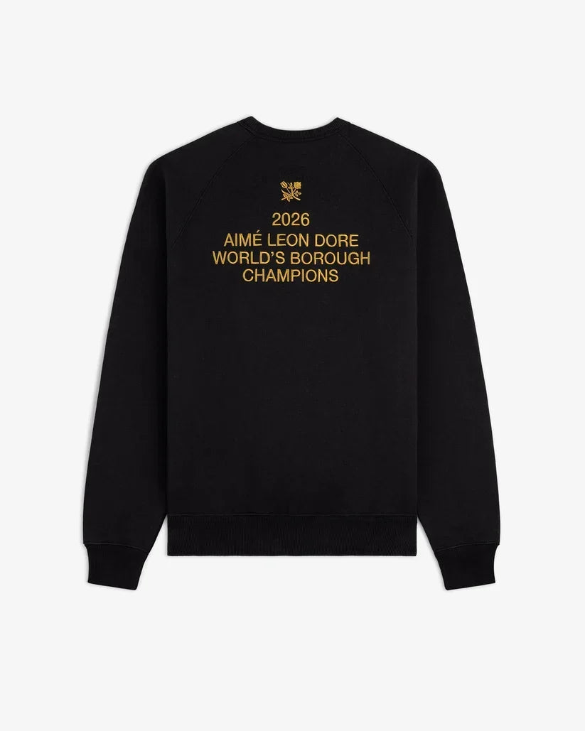 ALD / Technics World Champions Crewneck Black