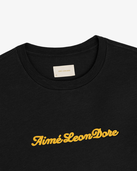 Aime Leon DorePuff Print Slub Logo Tee