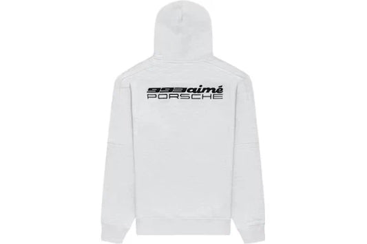 Aime Leon Dore x Porsche 993 Turbo Racing Hoodie Silver Mix