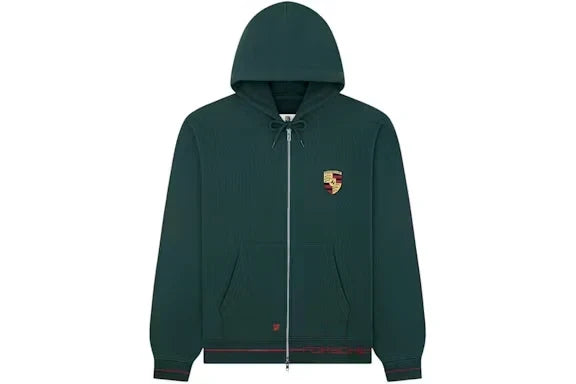 Aime Leon Dore x Porsche Green Full Zip Hoodie