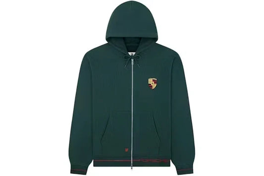 Aime Leon Dore x Porsche Green Full Zip Hoodie