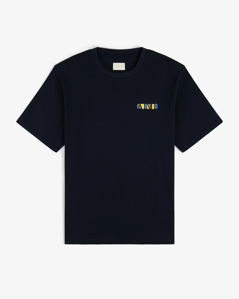 Aime Leon Dore Stacked Logo Tee Black