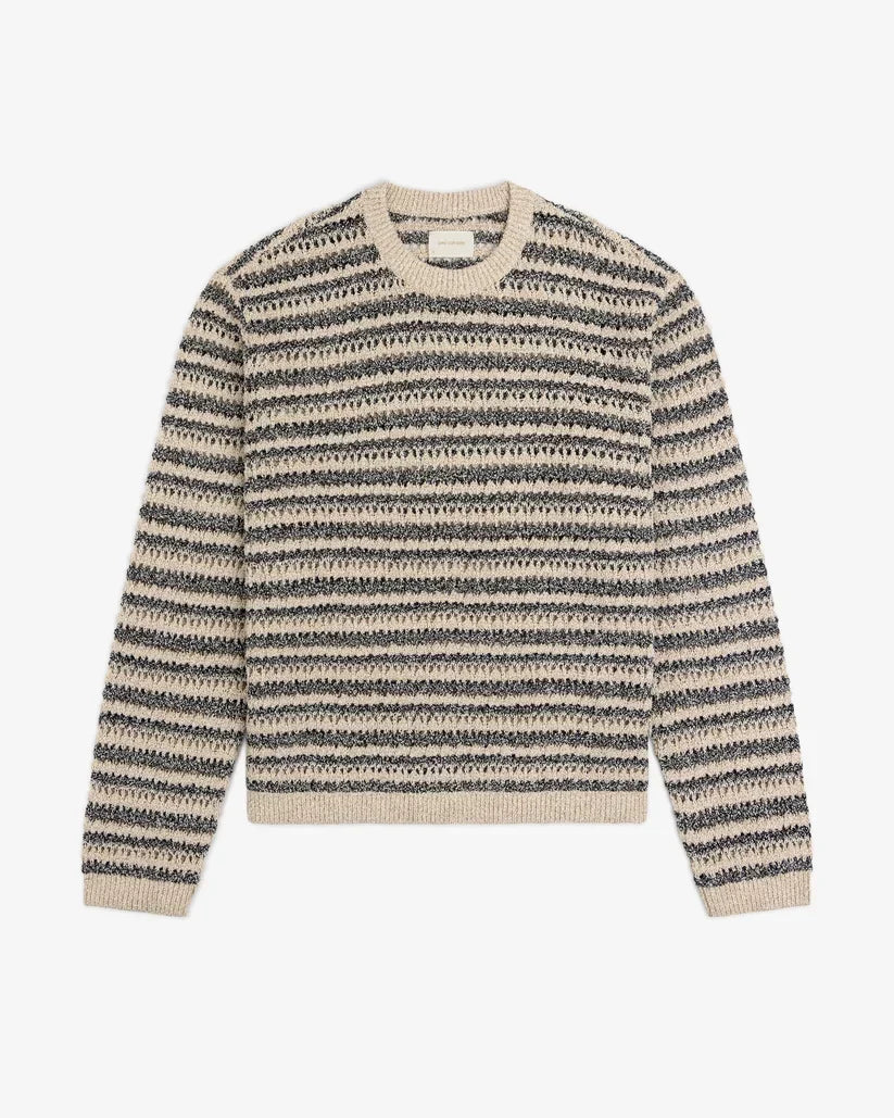 Aime Leon Dore Bouclé Open Knit Crewneck Sweater