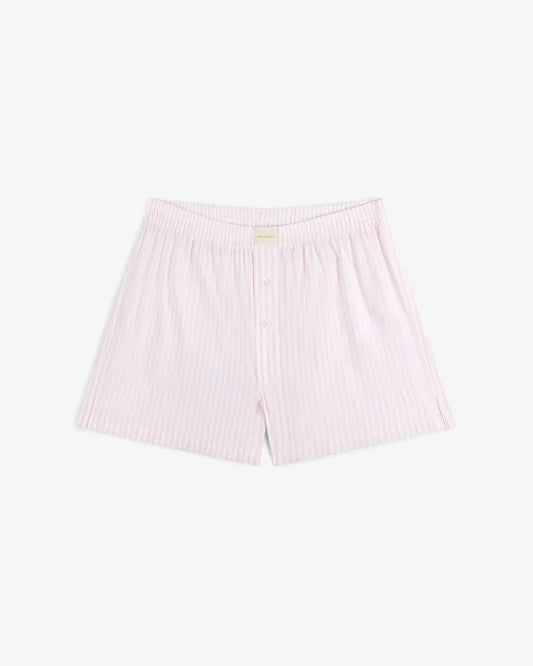 Aime Leon Dore Striped Boxer Short Pink Women's